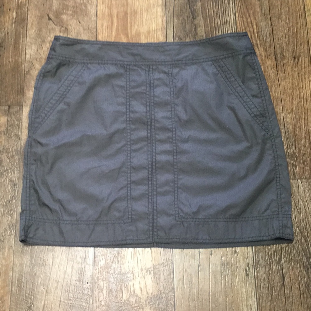 Ann Taylor Loft trendy Military style skirt